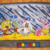 'Sponge Bob TV' by Art with a Heart in Healthcare artist in residence, Josh Bergesen for patients at Nemours Children's Clinic.