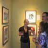 A silent auction featuring the artwork of patients from Wolfson Children's Hospital and the Nemours Children's Clinic at Stellers Gallery in Ponte, Vedra Beach Florida.