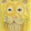 "Lion" - Painting by a patient at  Wolfson Children's Hospital.