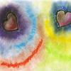 "Heartbeat" - Painting by a patient at  Wolfson Children's Hospital.