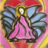 "Angel" - Oil Pastel Drawing by a patient at  Wolfson Children's Hospital.