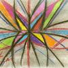 "Web of Abstarction" - Oil Pastel Drawing by a patient at  Wolfson Children's Hospital.